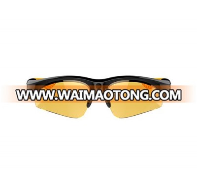 DG-E6B fashion orange color full hd hands-free sports video recorder sun  glasses